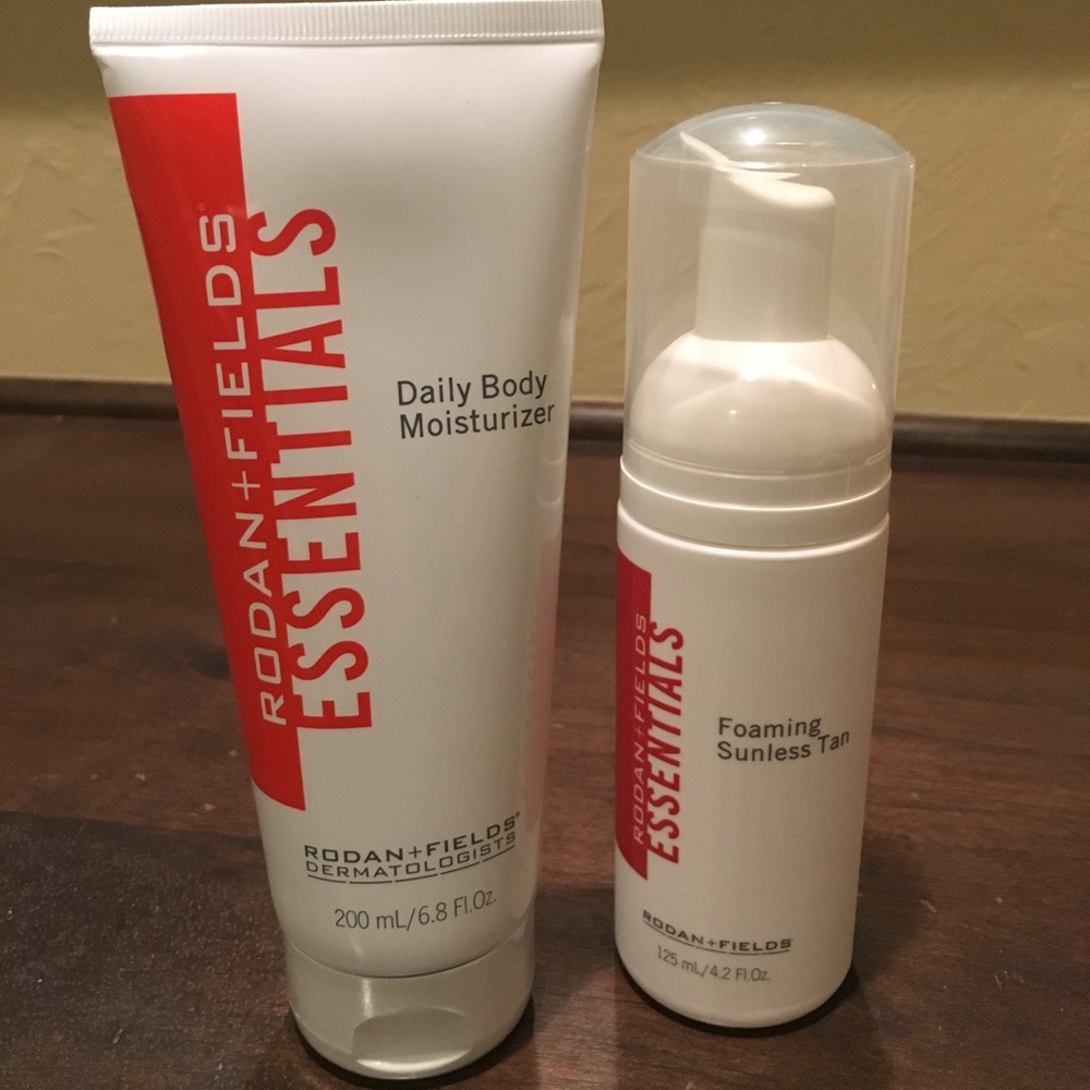 Rodan and Fields Moisturizer and Sunless Tanning